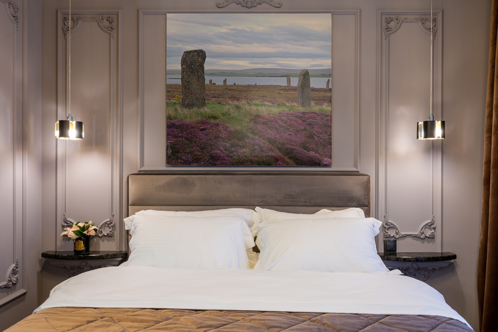 Ring of Brodgar original abstract contextualised office art modern decor photo print by Blair Montague Drake